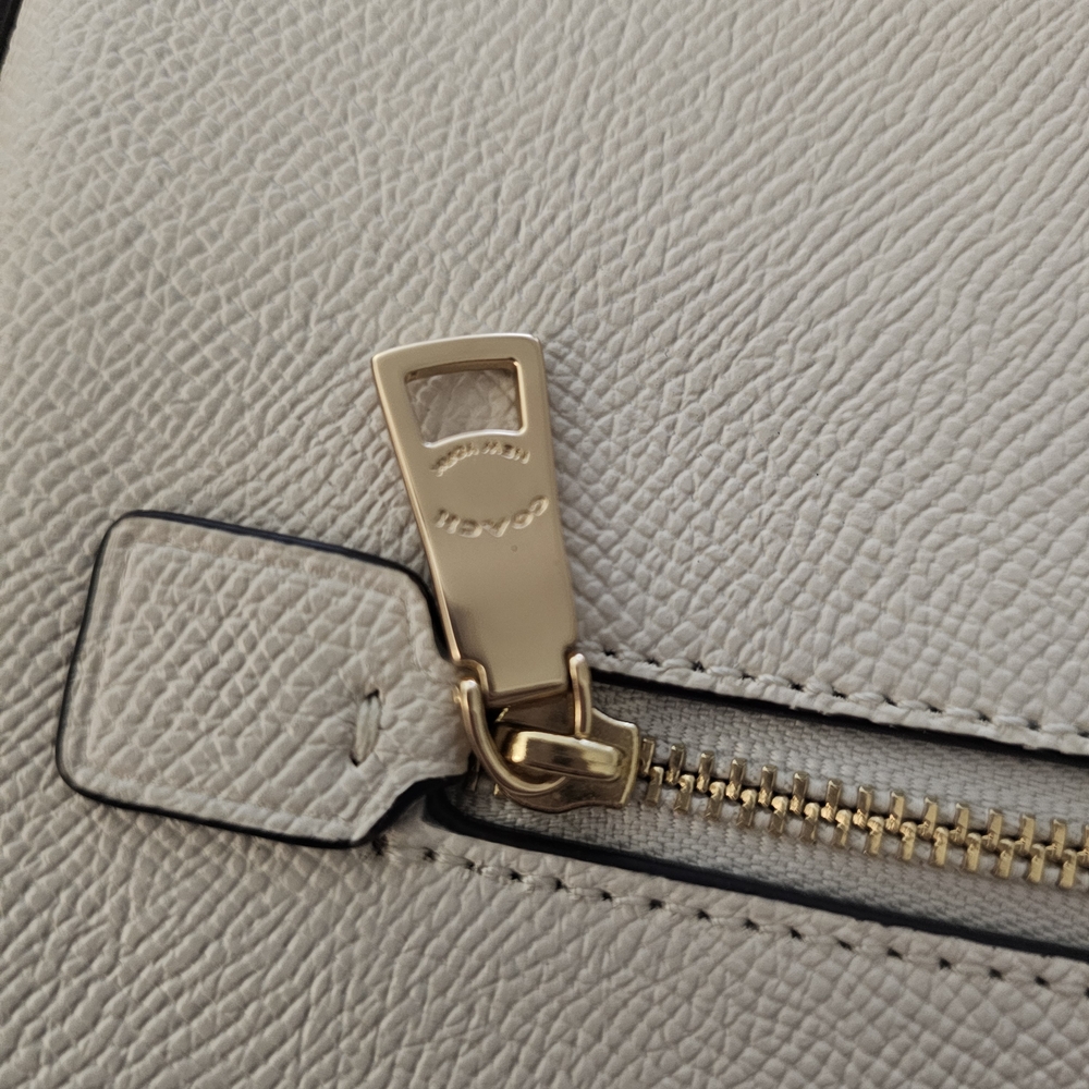 New Coach White Rowan File Crossbody Bag - Picture 7 of 16